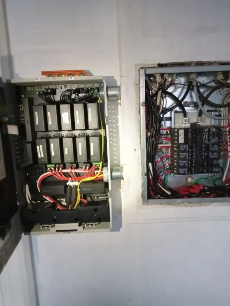 Electrical panel upgrade completed for Security Camera Wiring in Cohoes